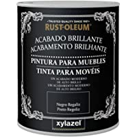 ZYLAZEL 4120203 Pintura para muebles Negro Regaliz